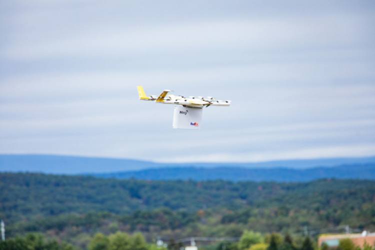 Wing start met eerste commerciële drone-bezorging in VS