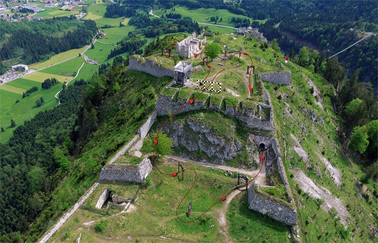 Drone Champions League FPV race in Oostenrijk