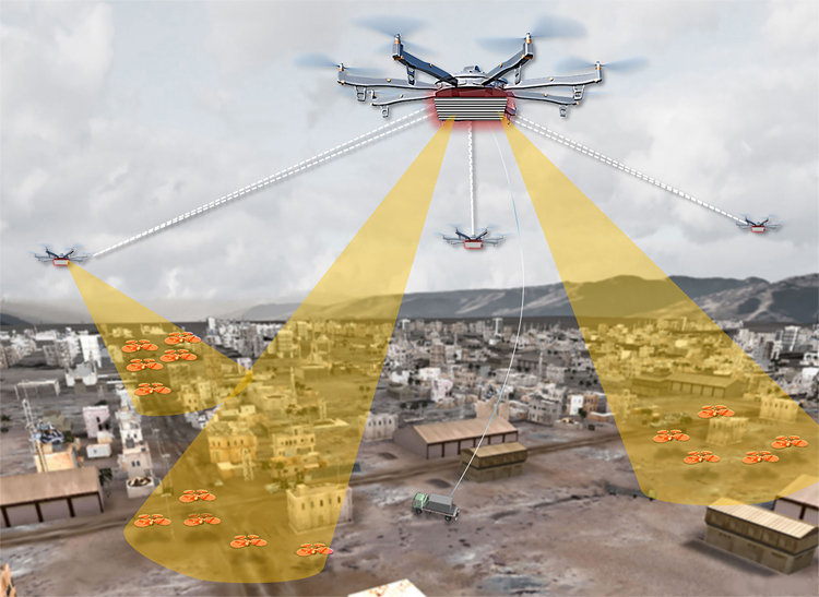 DARPA ontwikkelt drone vangnet programma