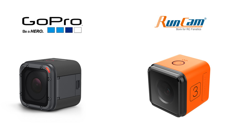 GoPro Hero Session 5 vs RunCam 3 vergelijking