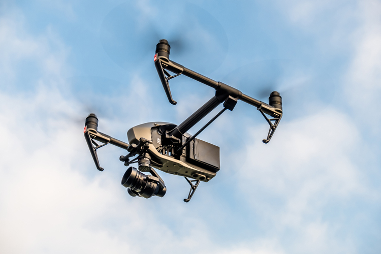 Apple Park januari 2018 gefilmd met DJI Inspire 2 drone