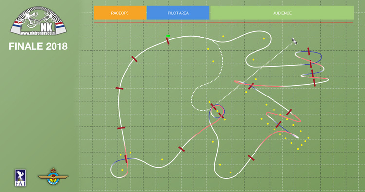 Piloten maken zich op voor finale NK Drone Race 2018
