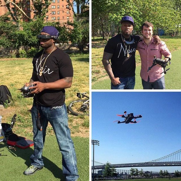 50-cent-curtis-jackson-fpv-racen-drone-vliegen-quadcopter